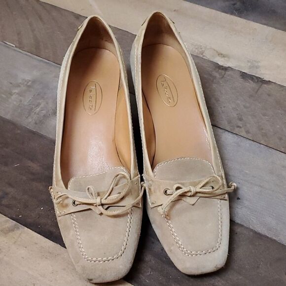 Talbots brown heels loafers 7 - Picture 1 of 6